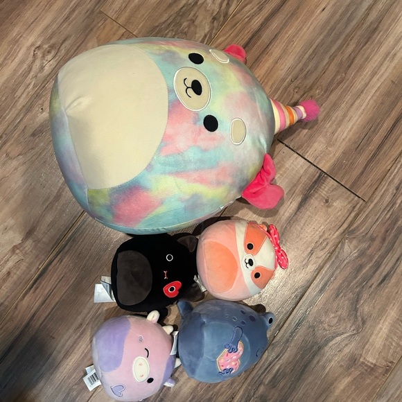 Colorful Plush Animal Set for Kids - Picture 2 of 6